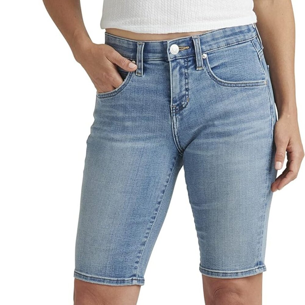 JAG Cecilia Mid Rise Bermuda  11" inseam